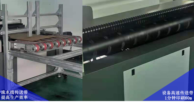 流水線傳送帶，提高生產(chǎn)效率，設(shè)備高速傳送帶，1分鐘可以精確打印60米