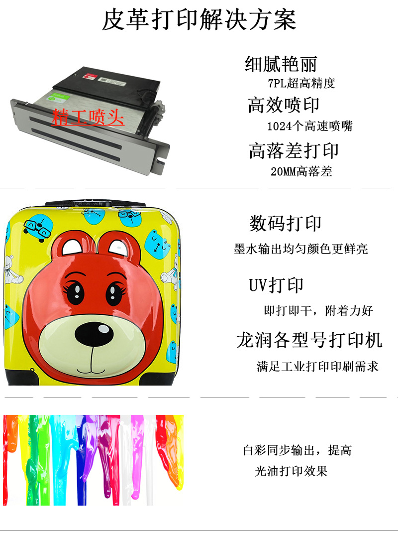 皮革打印解決方案，皮具箱包打印方案