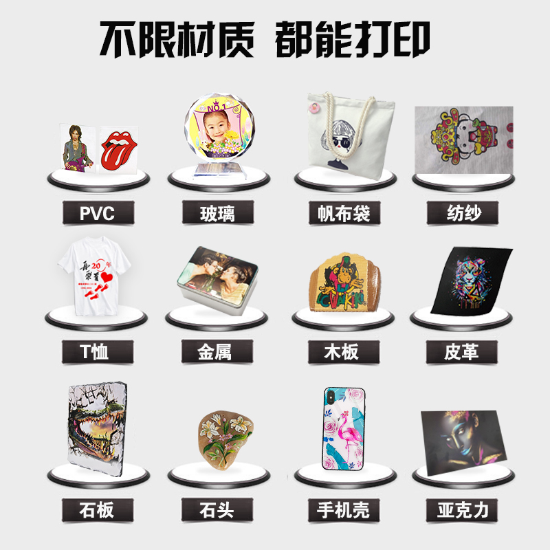 不限材質(zhì)，都能打印